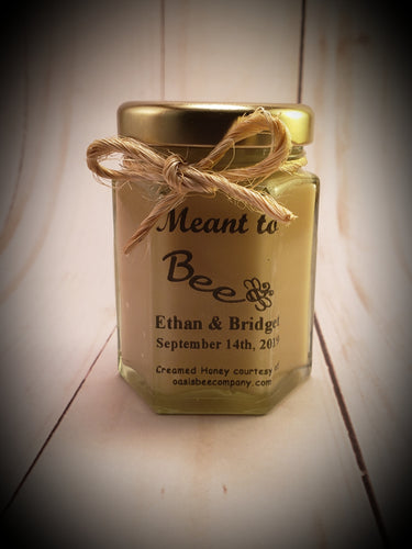 Personalized Honey Jar Favors - Wedding, Baby, Anniversary, Birthday